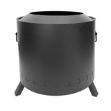 smokeless fire pit,for outdoor BBQ,backyard bonfire party,Campfire, for Garden and Patio,outdoor wood burning, Portable Handle