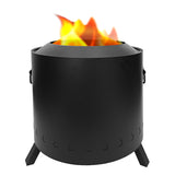 smokeless fire pit,for outdoor BBQ,backyard bonfire party,Campfire, for Garden and Patio,outdoor wood burning, Portable Handle