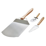 High Quality Steel Pizza Shovel with FSC Wood Easy to Lift and Manoeuvre Pizza