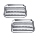 Stainless Steel Grill Tray with Holes is Perfect for Healthier and Safer Grilling